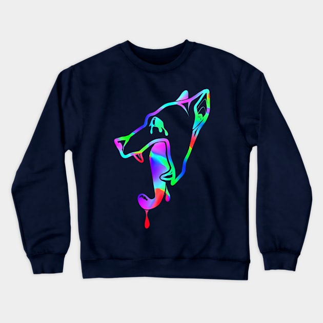 Sick Mutt (Cool Thermal) Crewneck Sweatshirt by Shaderic